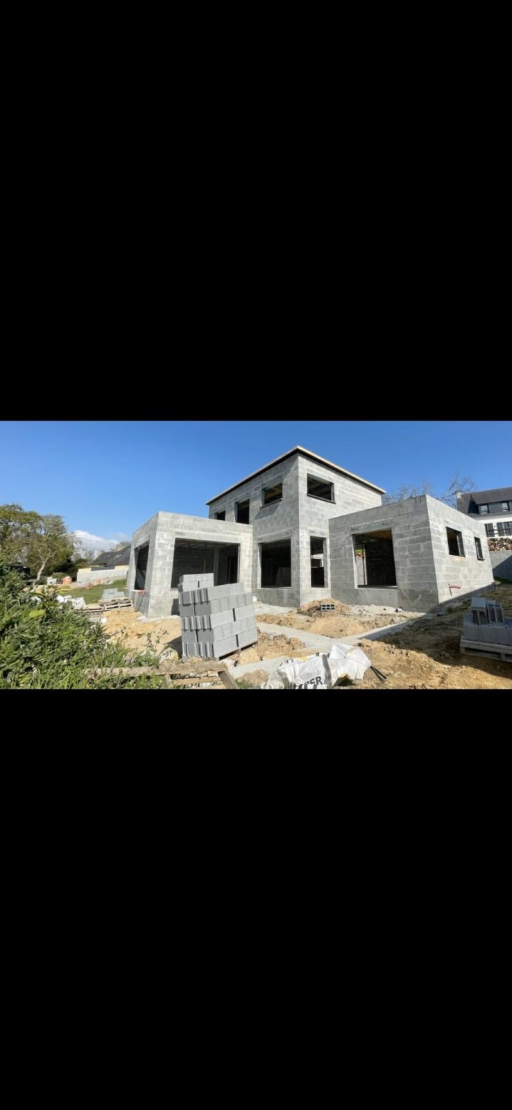 Construction maison en parpaing